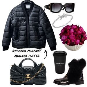 Rebecca Minkoff Quilted Puffer Jacket
